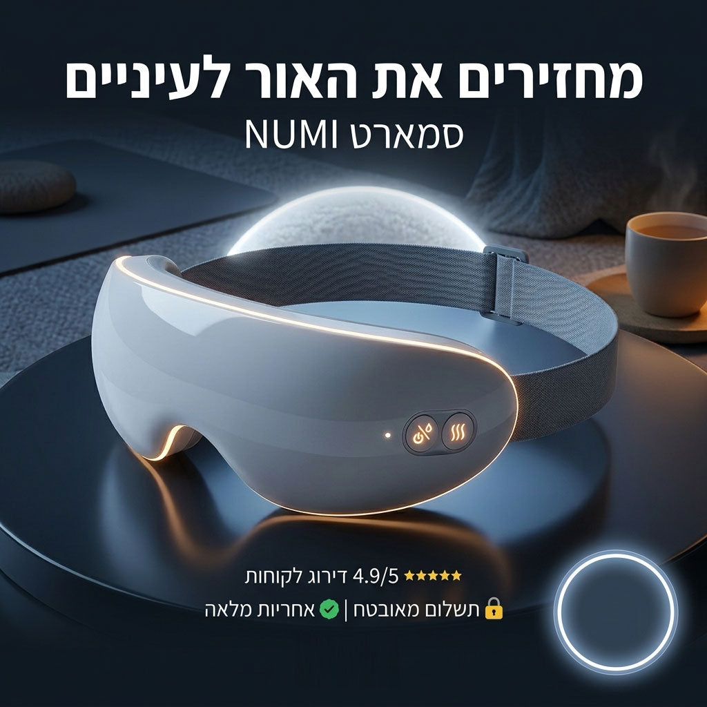 Smart Numi - מסיכה לעיניים יבשות